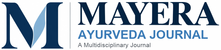 MAYERA Ayurveda Journal (A Multidisciplinary Journal)