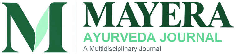 MAYERA Ayurveda Journal (A Multidisciplinary Journal)